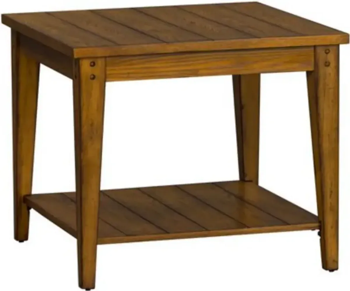 Liberty Furniture Lake House Oak Lamp Table