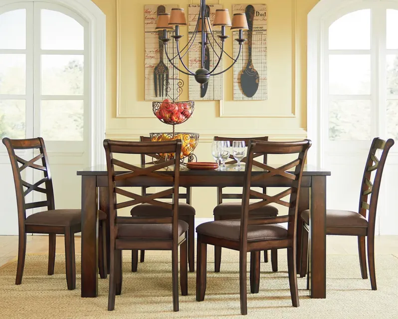 Standard Furniture Redondo 7 Piece Dining Table Set