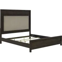 Liberty Modern Mix Coffee Bean Queen Upholstered Panel Bed