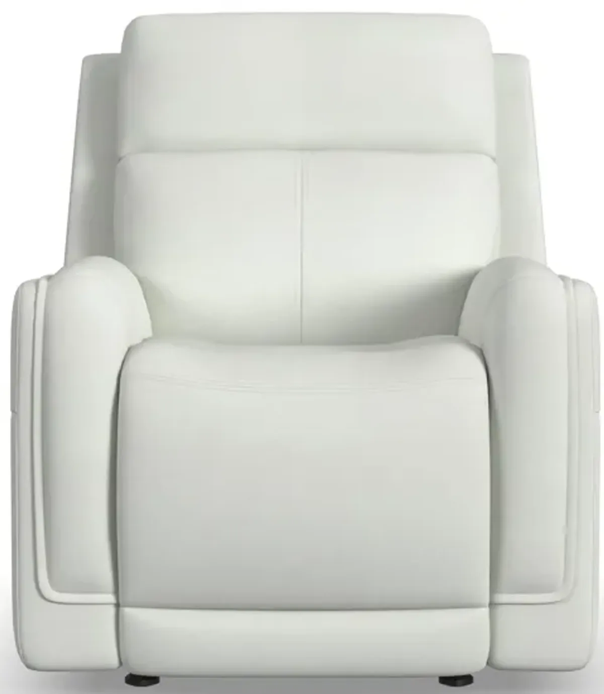 Flexsteel® Alister Porcelain Power Gliding Recliner with Power Headrest and Lumbar