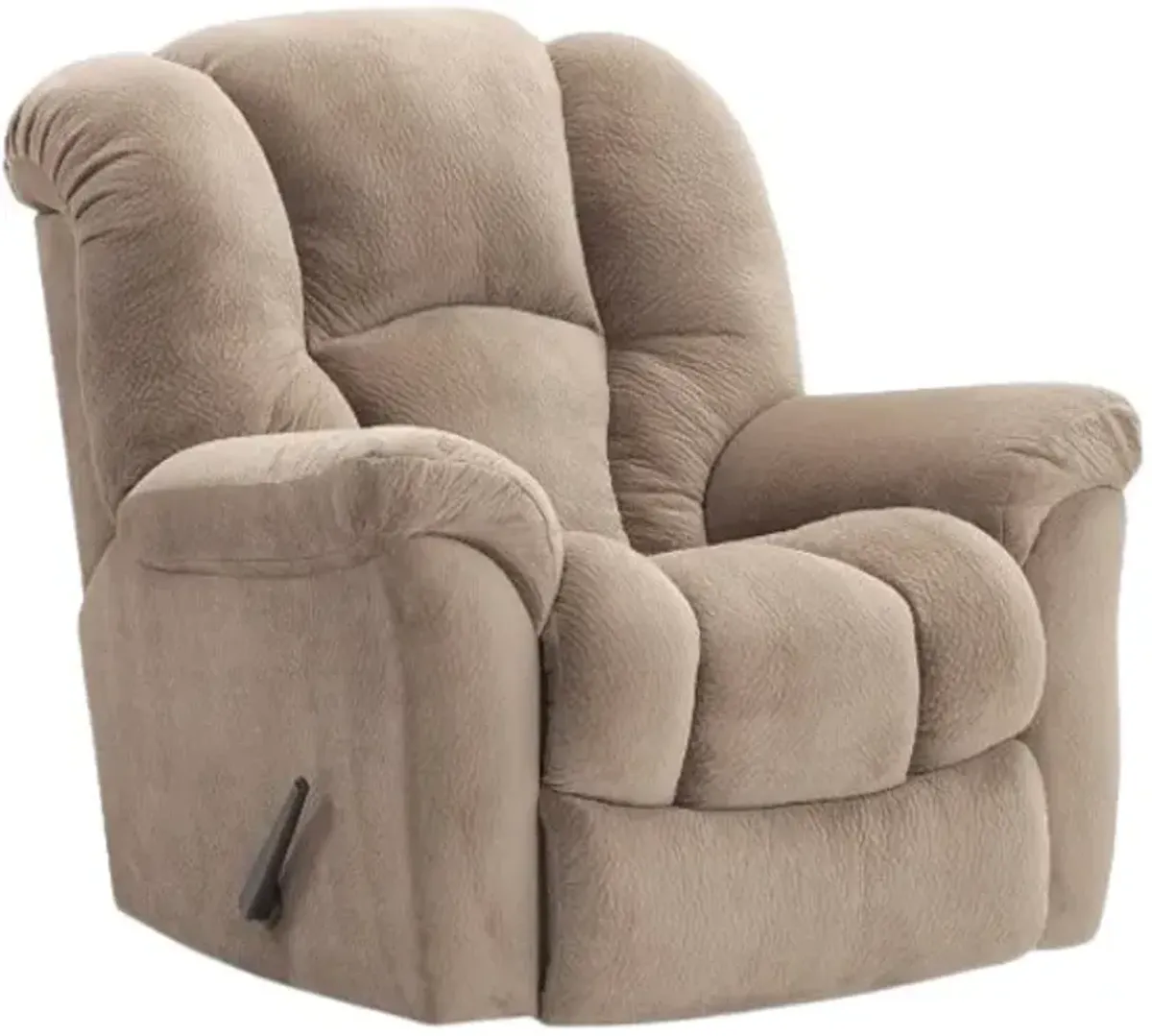 HomeStretch Transformer Beige Manual Rocker Recliner