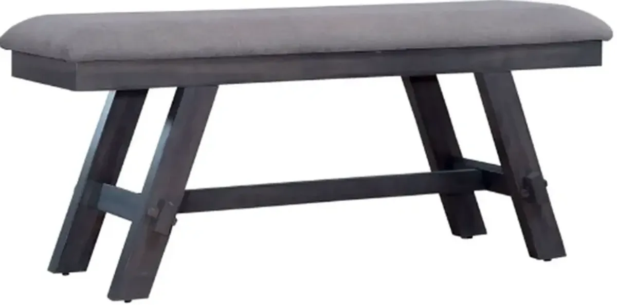 Liberty Furniture Lawson Slate/Weathered Gray Bench