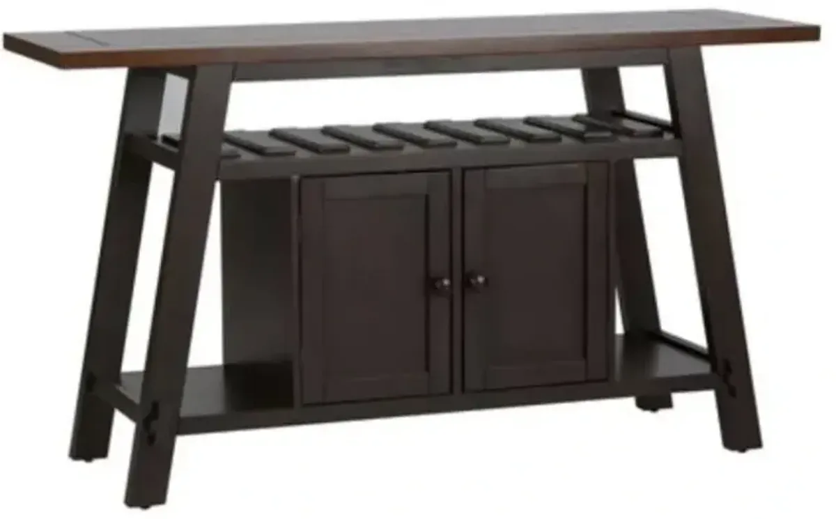 Liberty Furniture Lawson Dark Espresso Dining Server