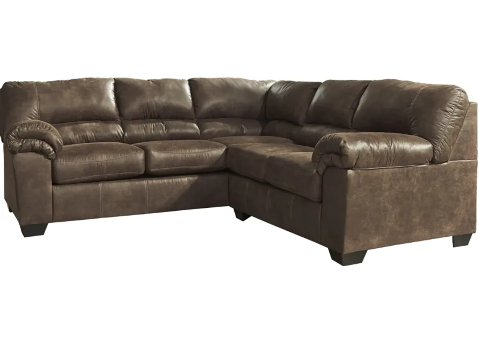 Signature Design by Ashley® Bladen 2-Piece Coffee Right-Arm Facing Sectional