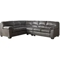 Signature Design by Ashley® Bladen 3-Piece Slate Left-Arm Facing Sectional