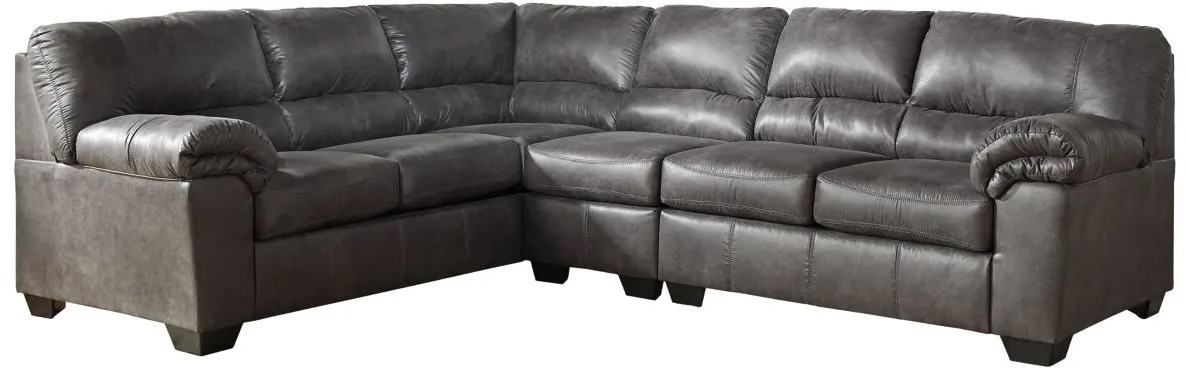 Signature Design by Ashley® Bladen 3-Piece Slate Left-Arm Facing Sectional