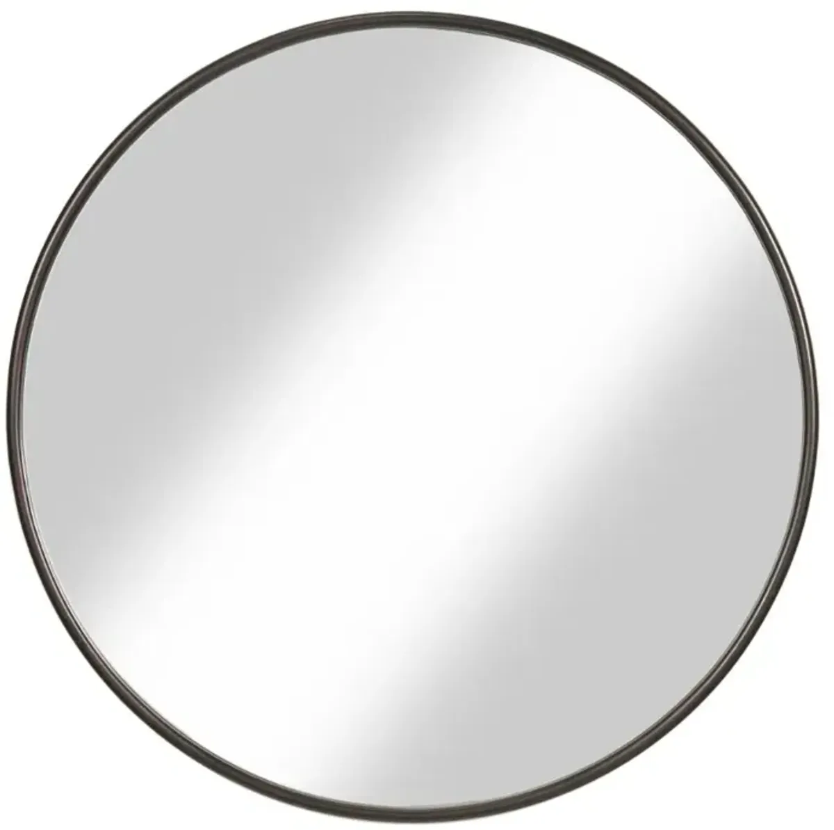 Martin Svennson 36in Round Oil Rubbed Bronze Mirror