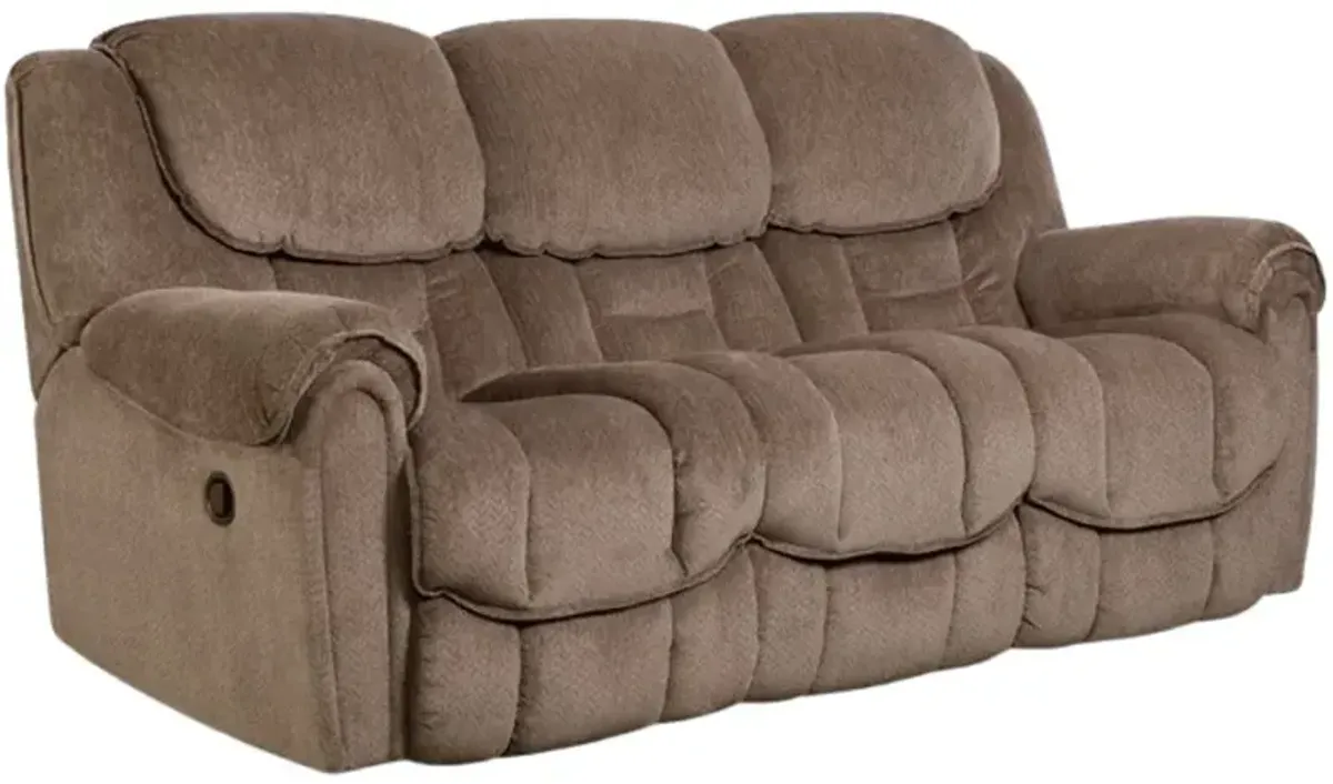 HomeStretch Double Reclining Power Sofa