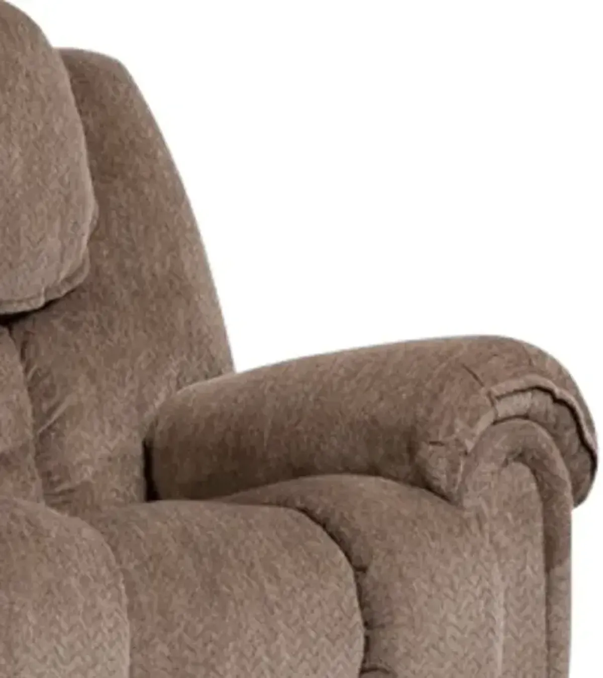 HomeStretch Del Mar Taupe Manual Rocker Recliner