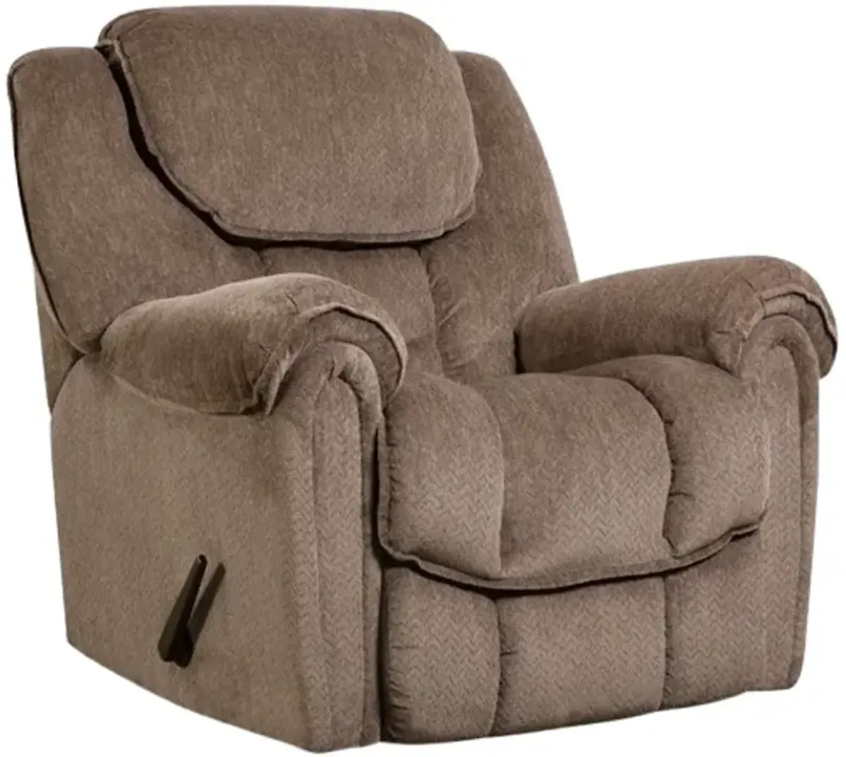 HomeStretch Del Mar Taupe Manual Rocker Recliner