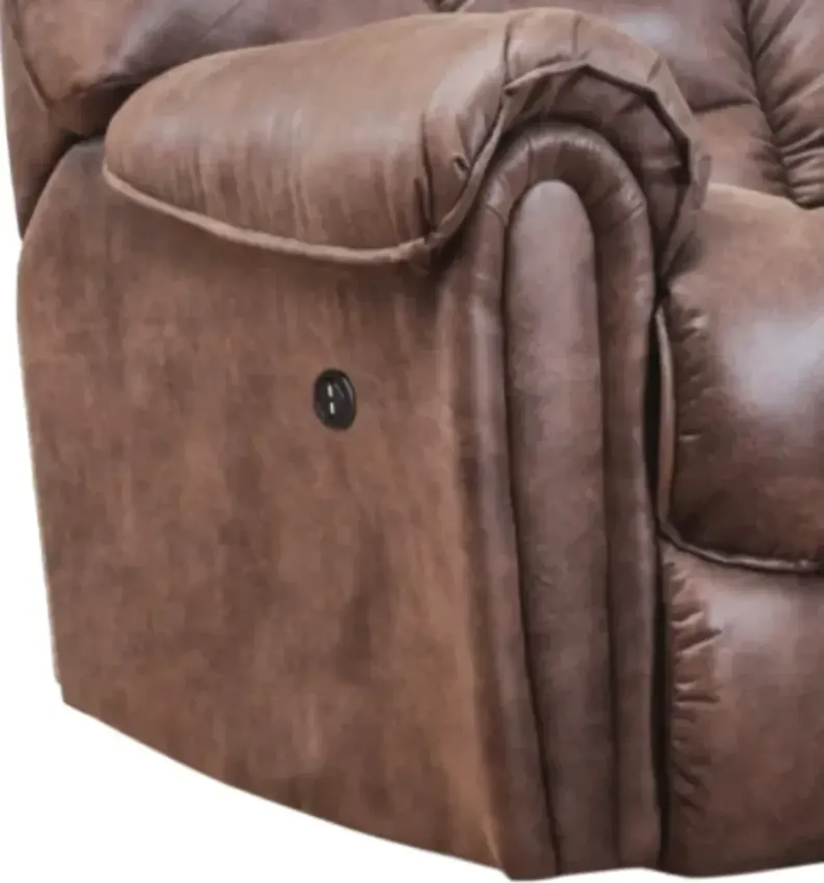 HomeStretch Del Mar Mocha Power Rocker Recliner