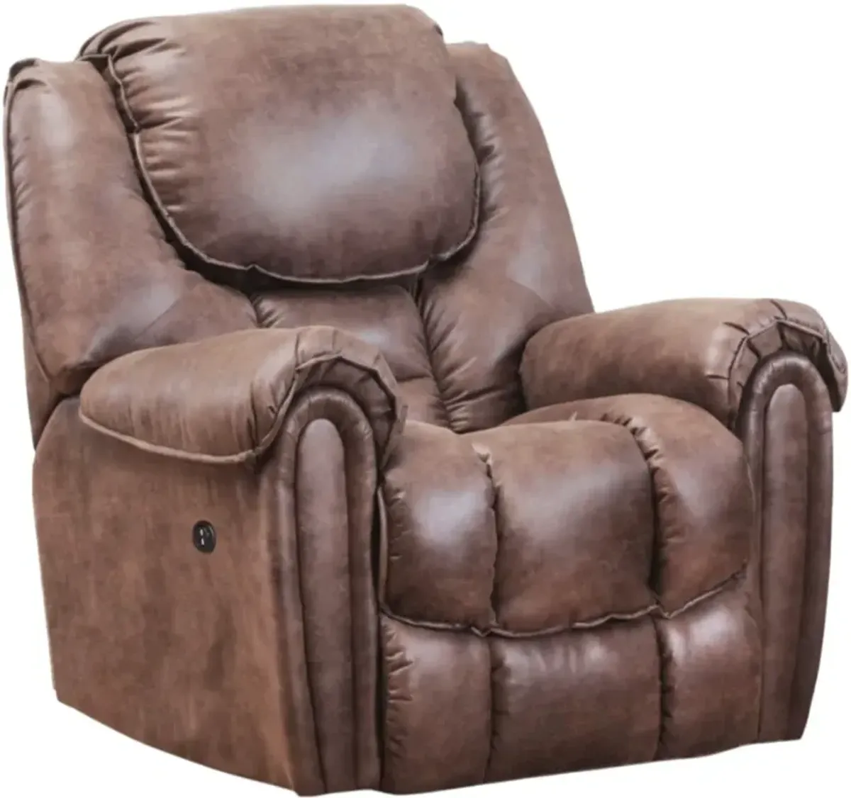 HomeStretch Del Mar Mocha Power Rocker Recliner