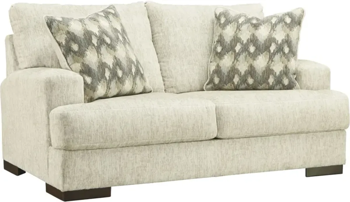 Signature Design by Ashley® Caretti Parchment Loveseat