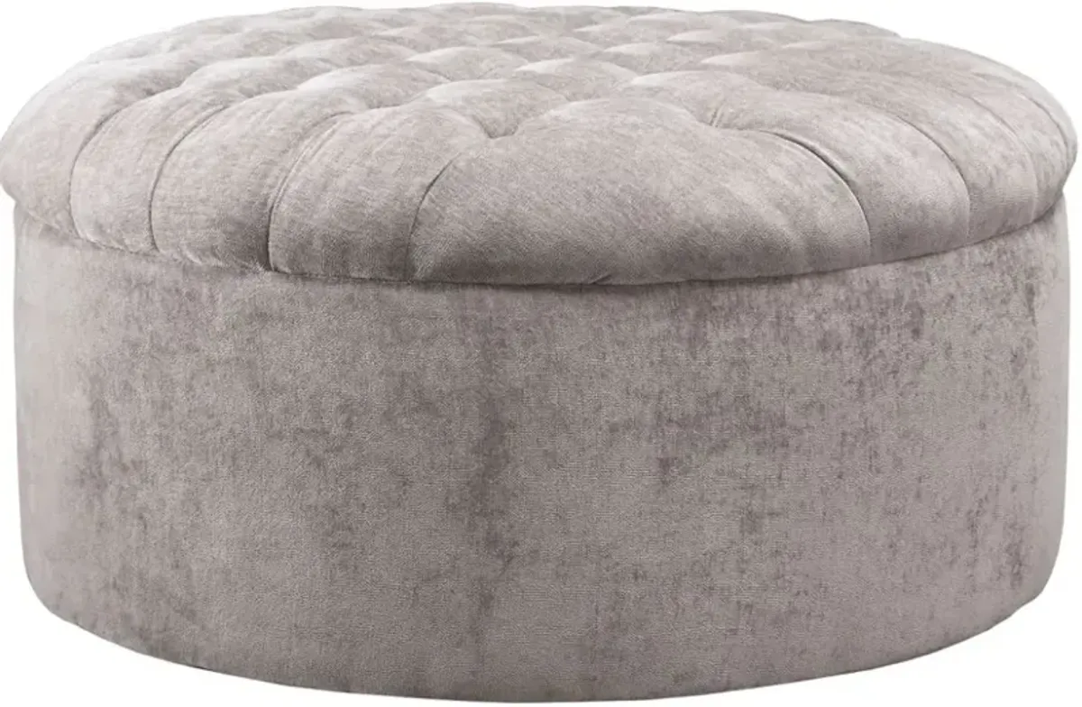 Ashley® Carnaby Dove Oversized Accent Ottoman