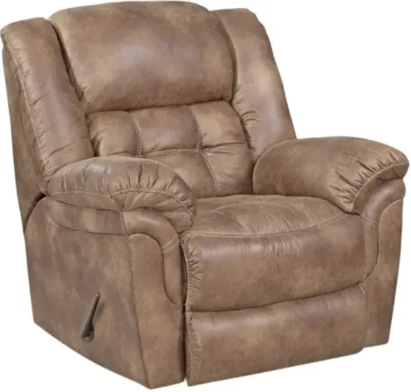 HomeStretch Frontier Almond Manual Recliner