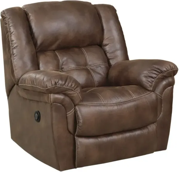 HomeStretch Frontier Espresso Power Rocker Recliner