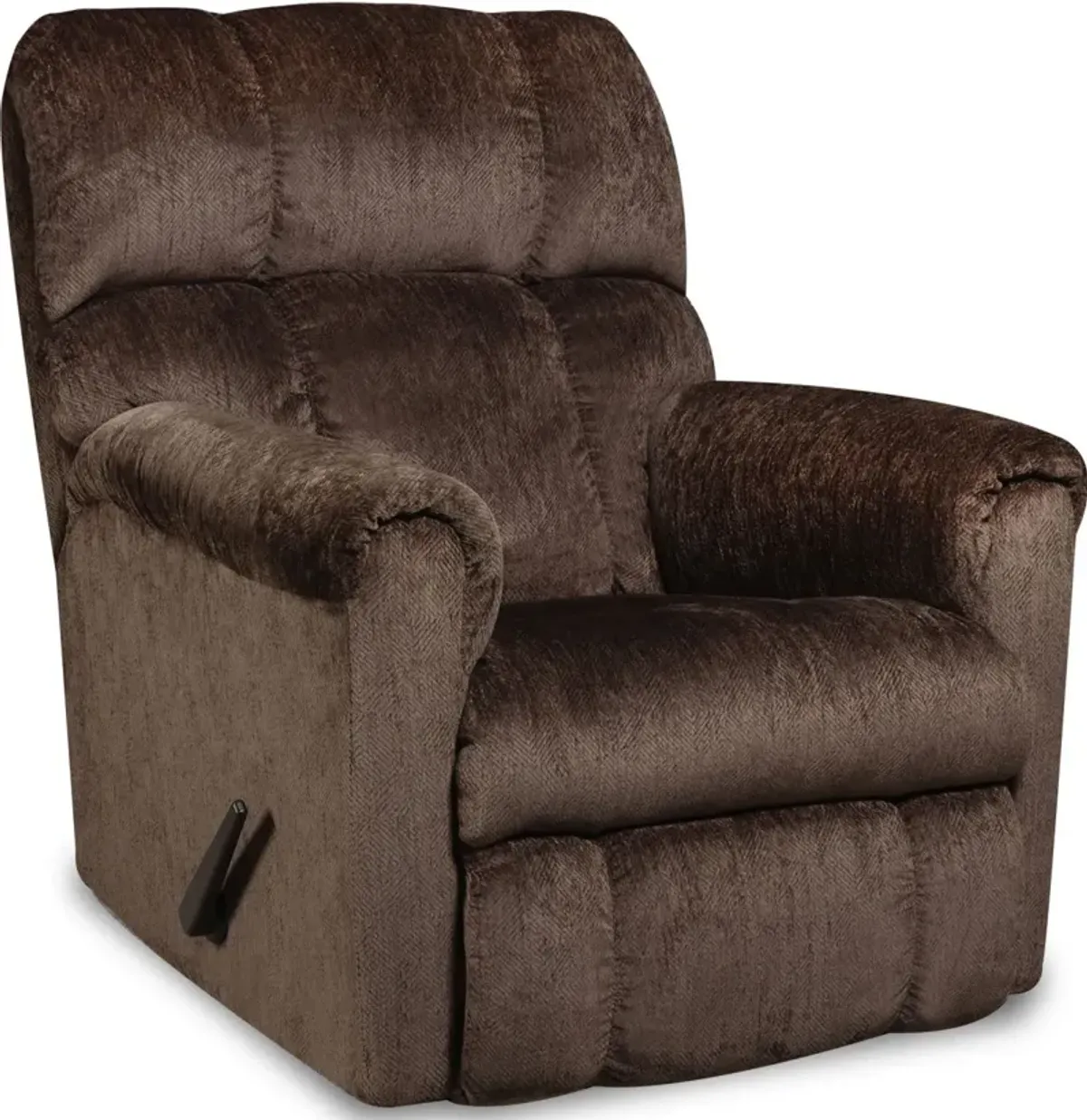 HomeStretch Brown Low Seat Rocker Recliner