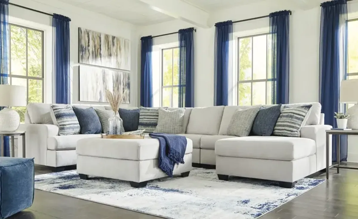 Benchcraft® Lowder Stone Oversized Accent Ottoman