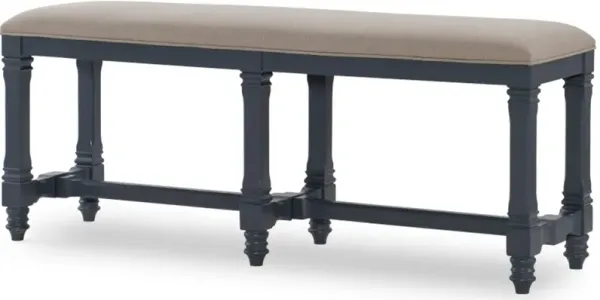 Legacy Classic Essex Graphite Counter Height Bench