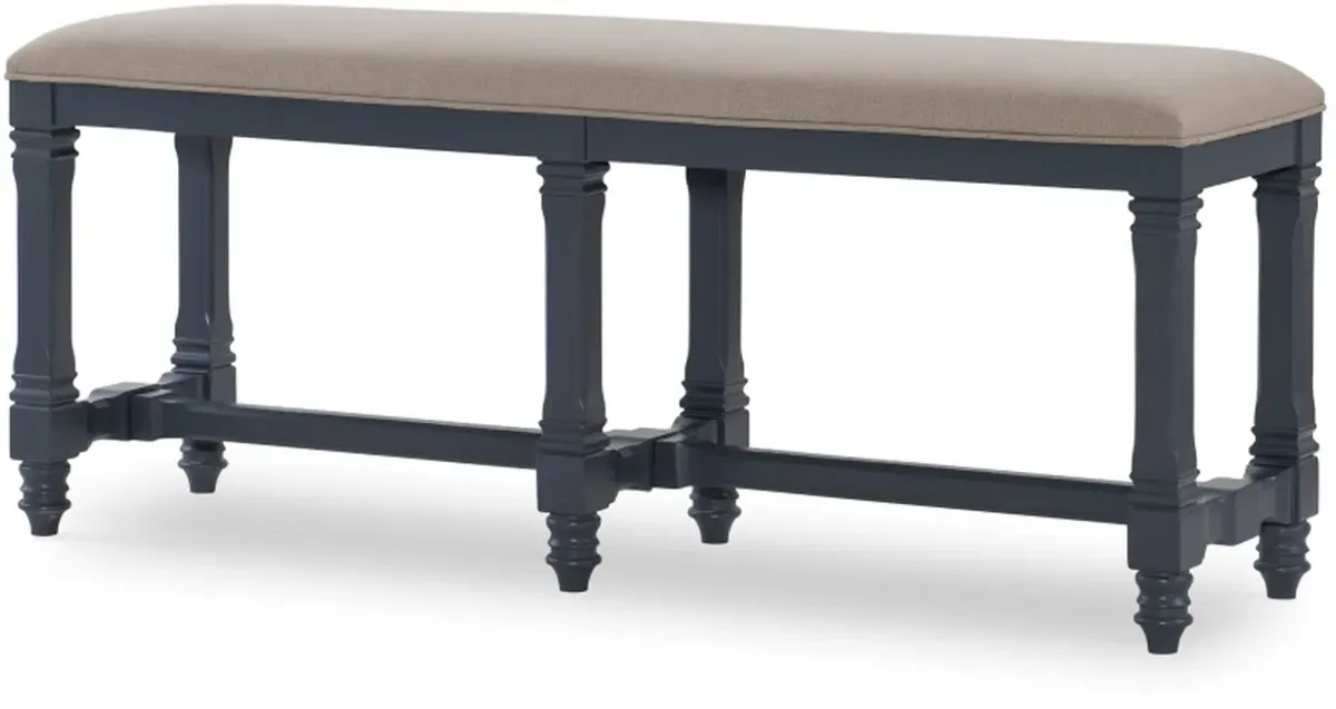 Legacy Classic Essex Graphite Counter Height Bench