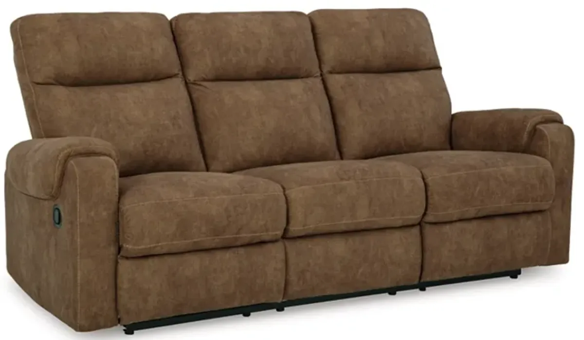 Signature Design by Ashley® Edenwold Brindle Manual Reclining Sofa