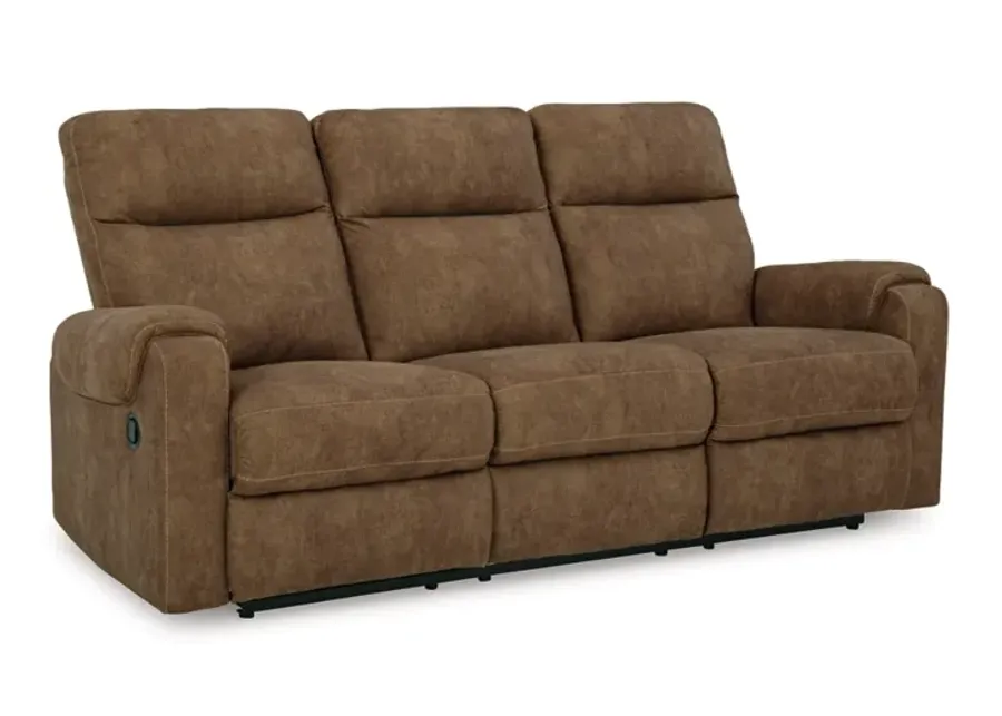 Signature Design by Ashley® Edenwold Brindle Manual Reclining Sofa