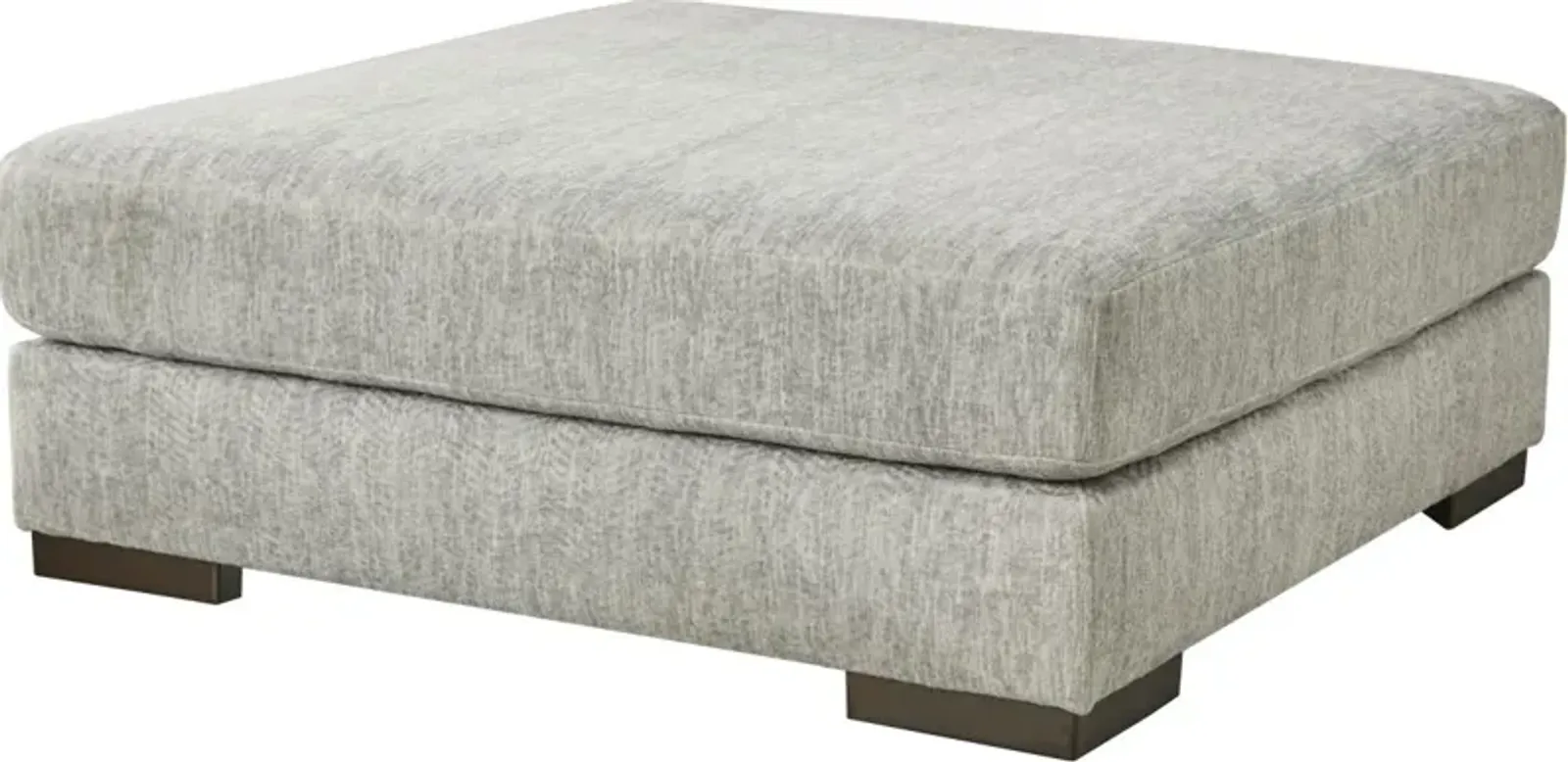 Signature Design by Ashley® Regent Park Pewter Oversized Accent Ottoman