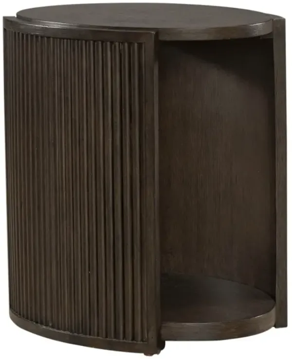 Liberty Furniture City View Coffee Bean Chairside Table