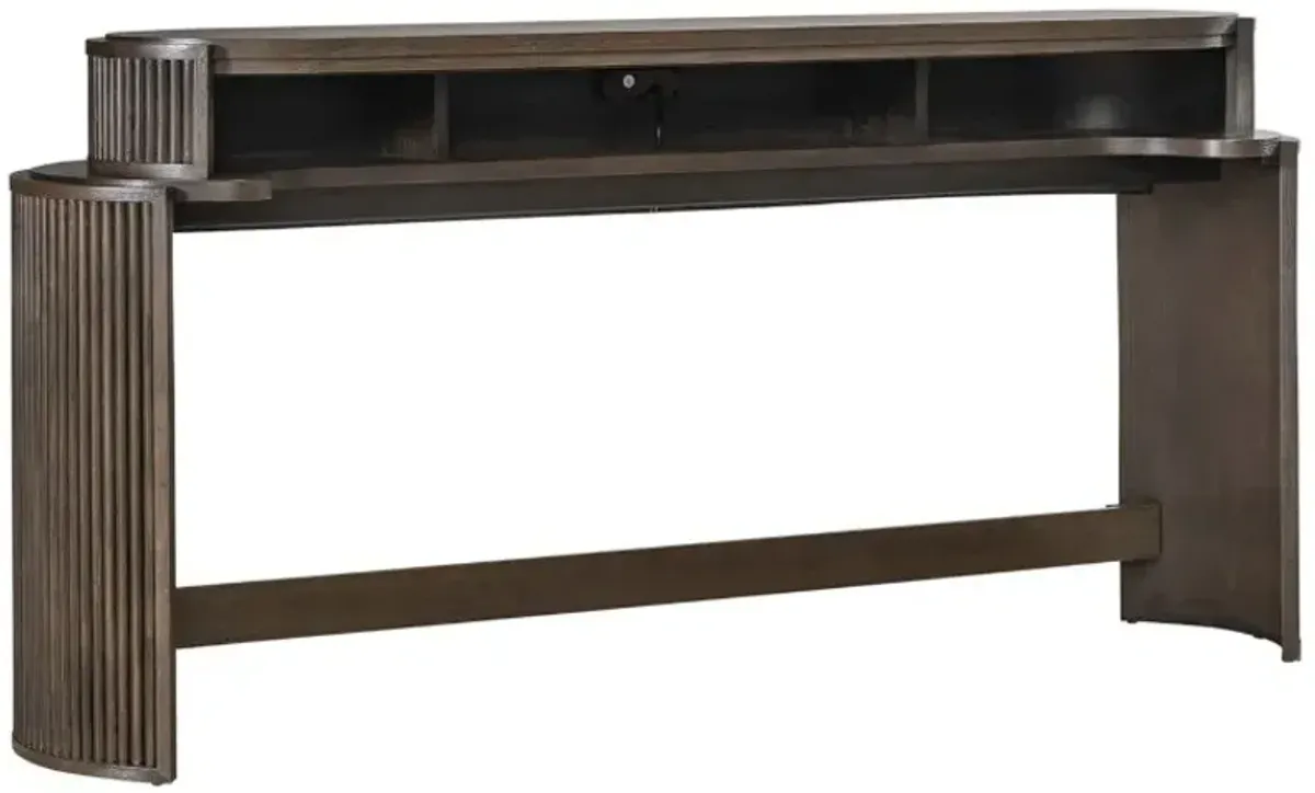 Liberty Furniture City View Coffee Bean Console Bar Table