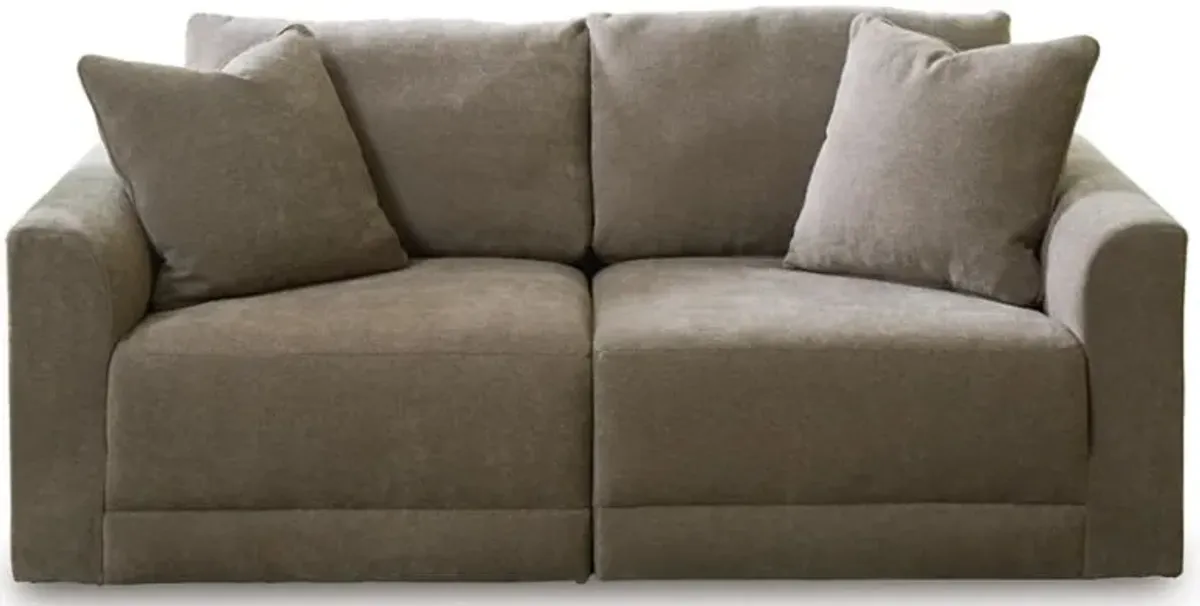 Benchcraft® Raeanna 2-Piece Storm Sectional Loveseat