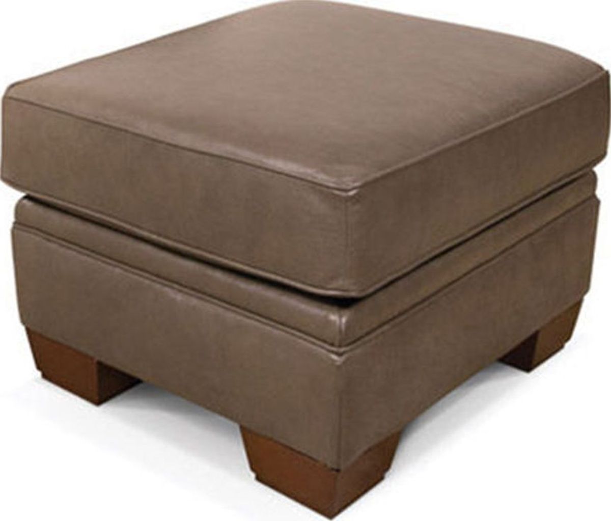 England Furniture Customizable Monroe Leather Ottoman