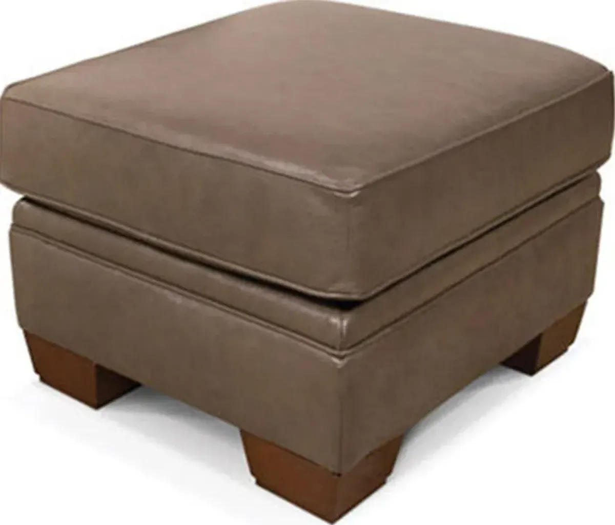 England Furniture Customizable Monroe Leather Ottoman