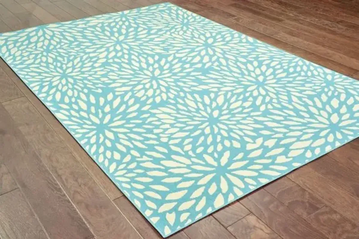 Oriental Weavers Meridian Blue 5'x8' Rug