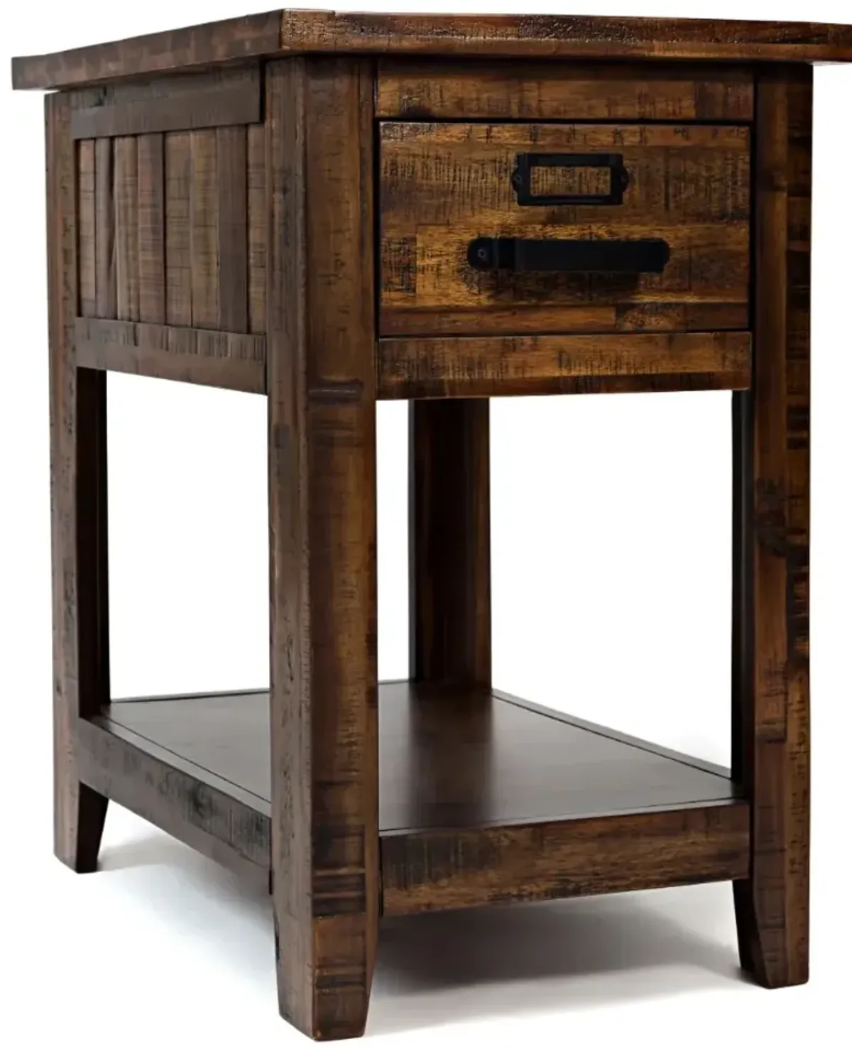 Jofran Inc. Cannon Valley Brown Chairside Table