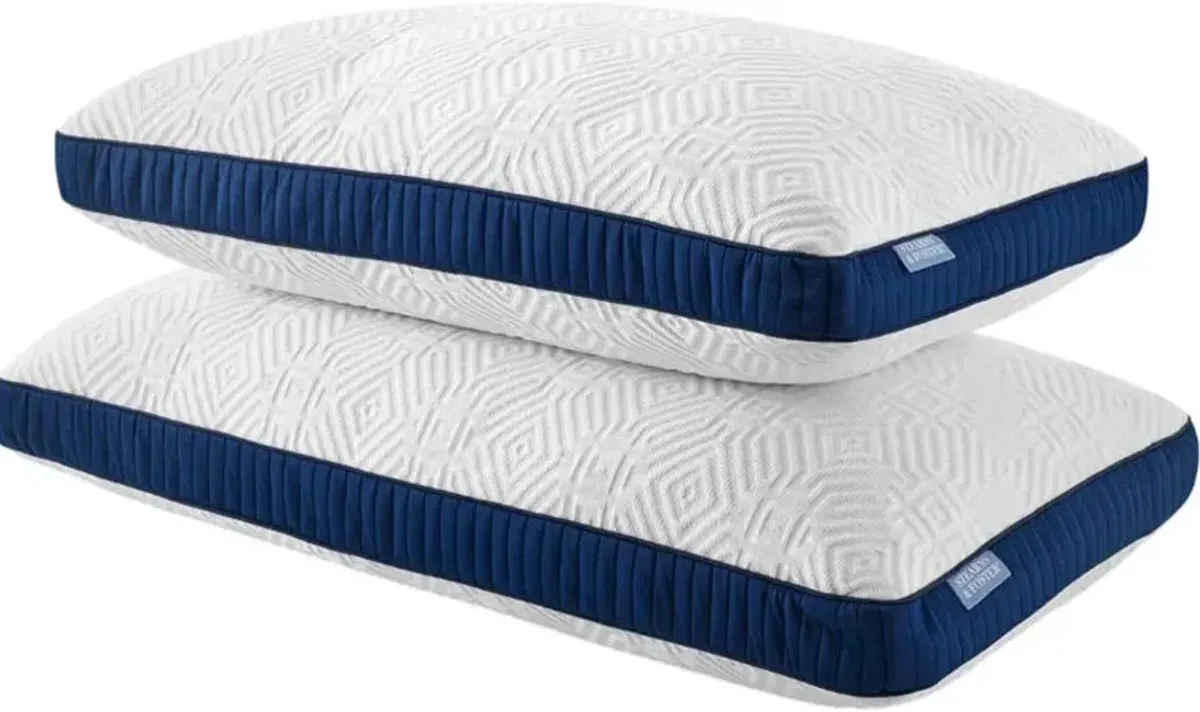 Stearns & Foster® Lux Estate Latex/Down Blend Queen Bed Pillow