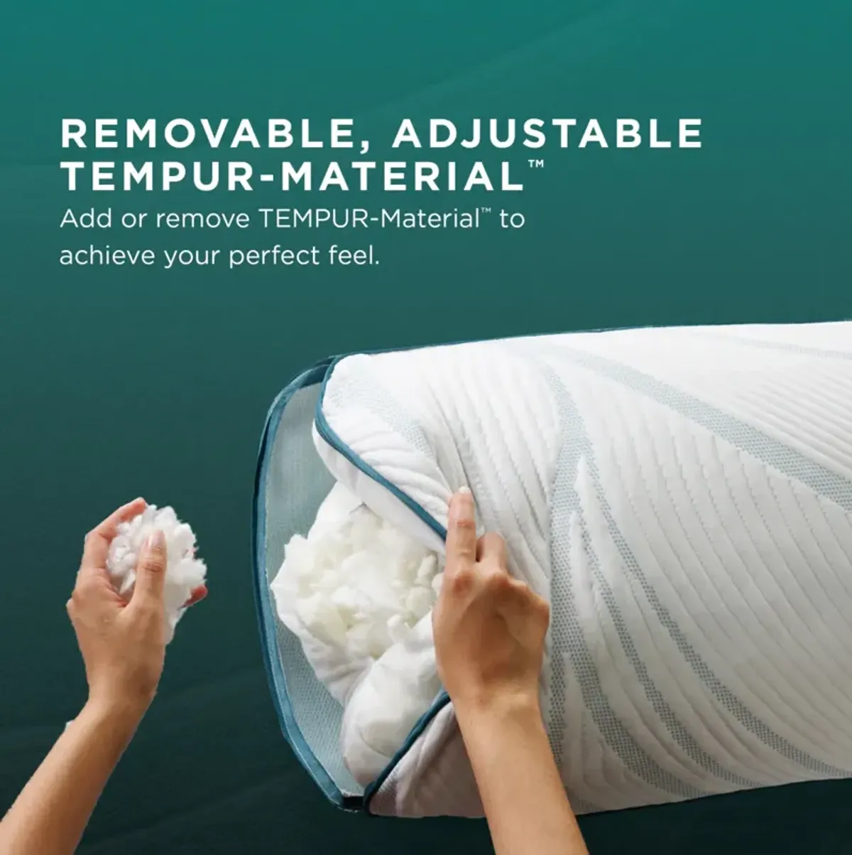 Tempur-Pedic® TEMPUR-Adapt® ProAdjust TEMPUR-Material Queen Bed Pillow