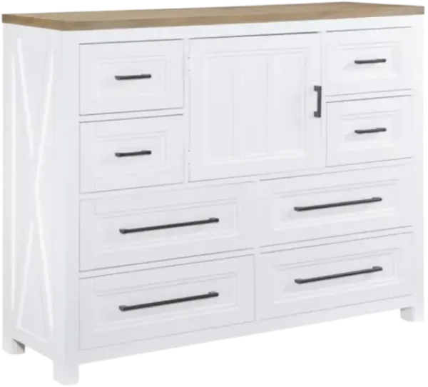 Legacy Classic Franklin White Bureau Chest