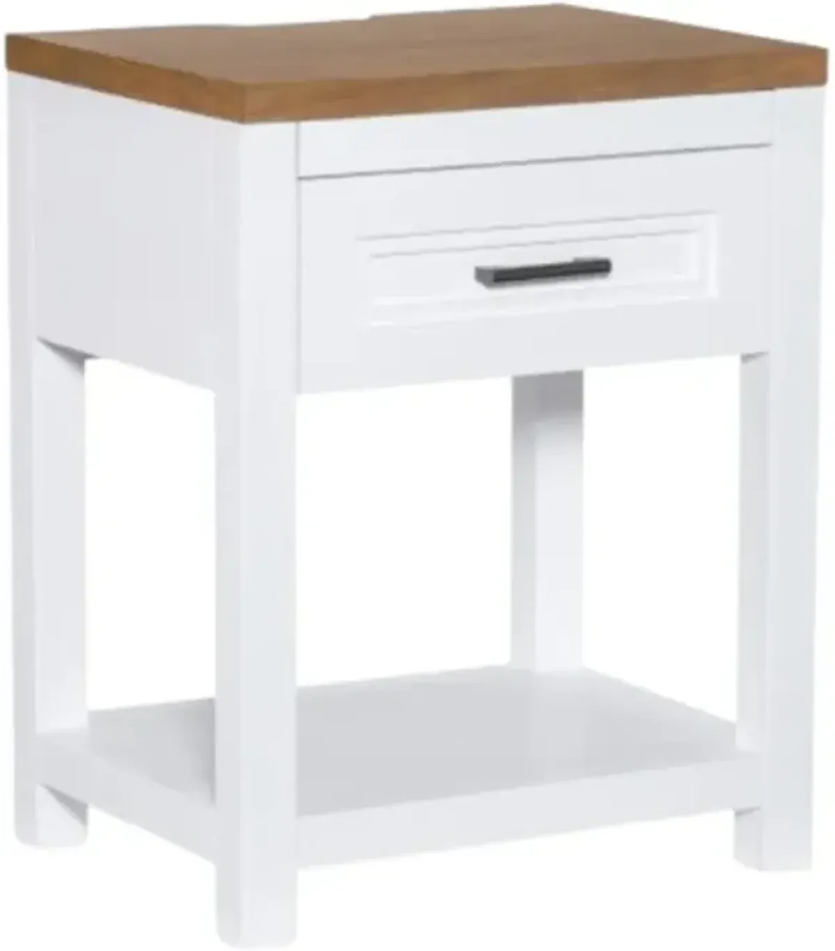 Legacy Classic Franklin Natural White Open Nightstand