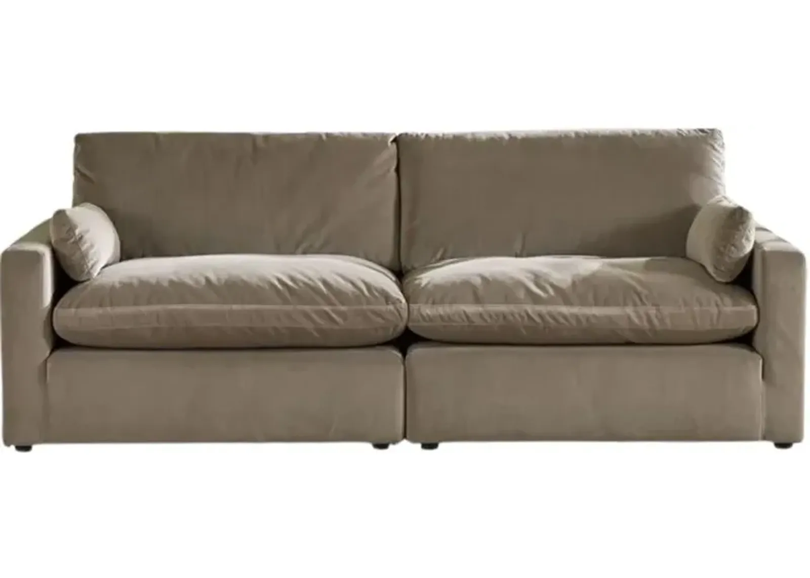 Signature Design by Ashley® Sophie 2-Piece Cocoa Sectional Loveseat