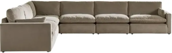 Signature Design by Ashley® Sophie 6-Piece Cocoa Modular Sectional