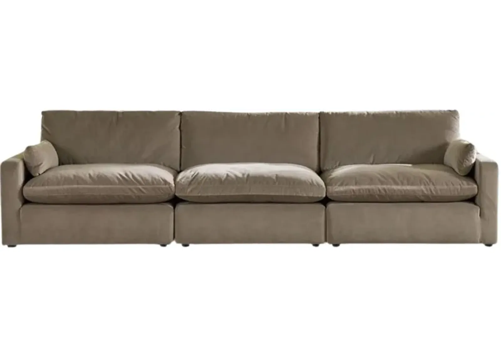 Signature Design by Ashley® Sophie 3-Piece Cocoa Sectional Sofa