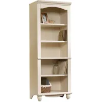 Sauder® Harbor View® Antiqued White® Library Bookcase