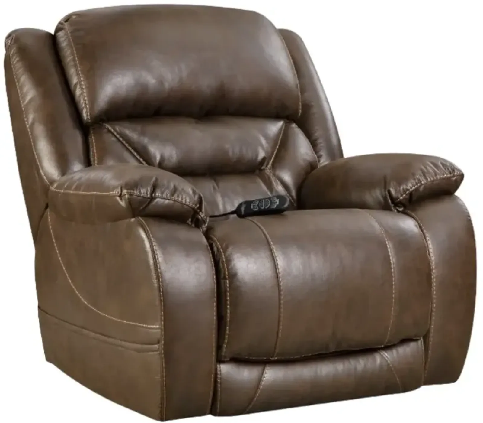 HomeStretch Enterprise Brown Wall-Saver Power Recliner