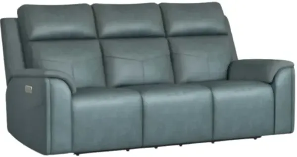 Flexsteel® Vernon Admiral Power Reclining Sofa with Power Headrest and Lumbar