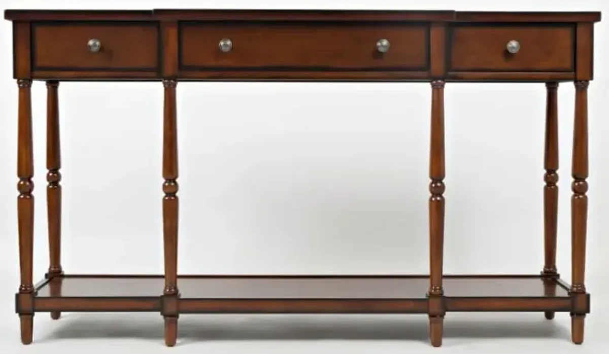 Jofran Inc. Stately Home Antique Mahogany Console