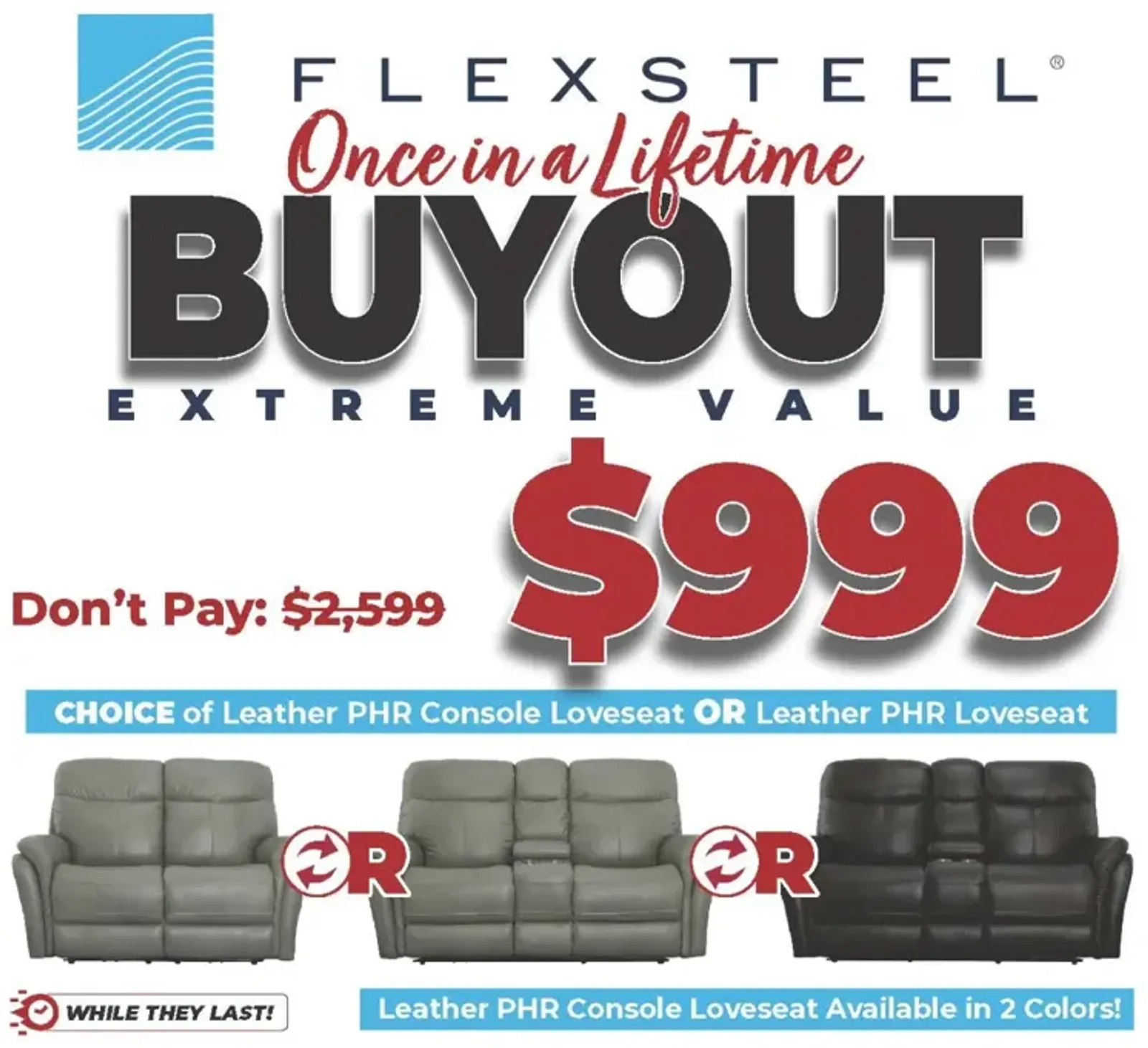 Flexsteel® Zoey Power Reclining Loveseat