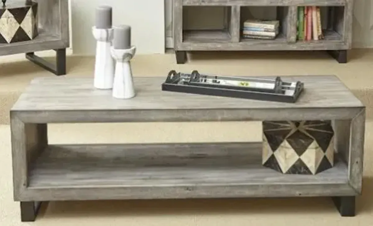 Jofran Inc. Mulholland Drive Light Brown Cocktail Table