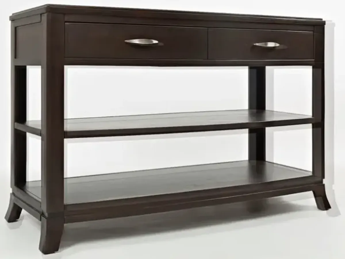 Jofran Inc. Downtown Merlot Sofa Table