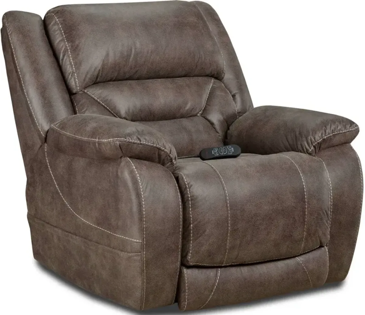 Homestretch Mink Triple Power Recliner