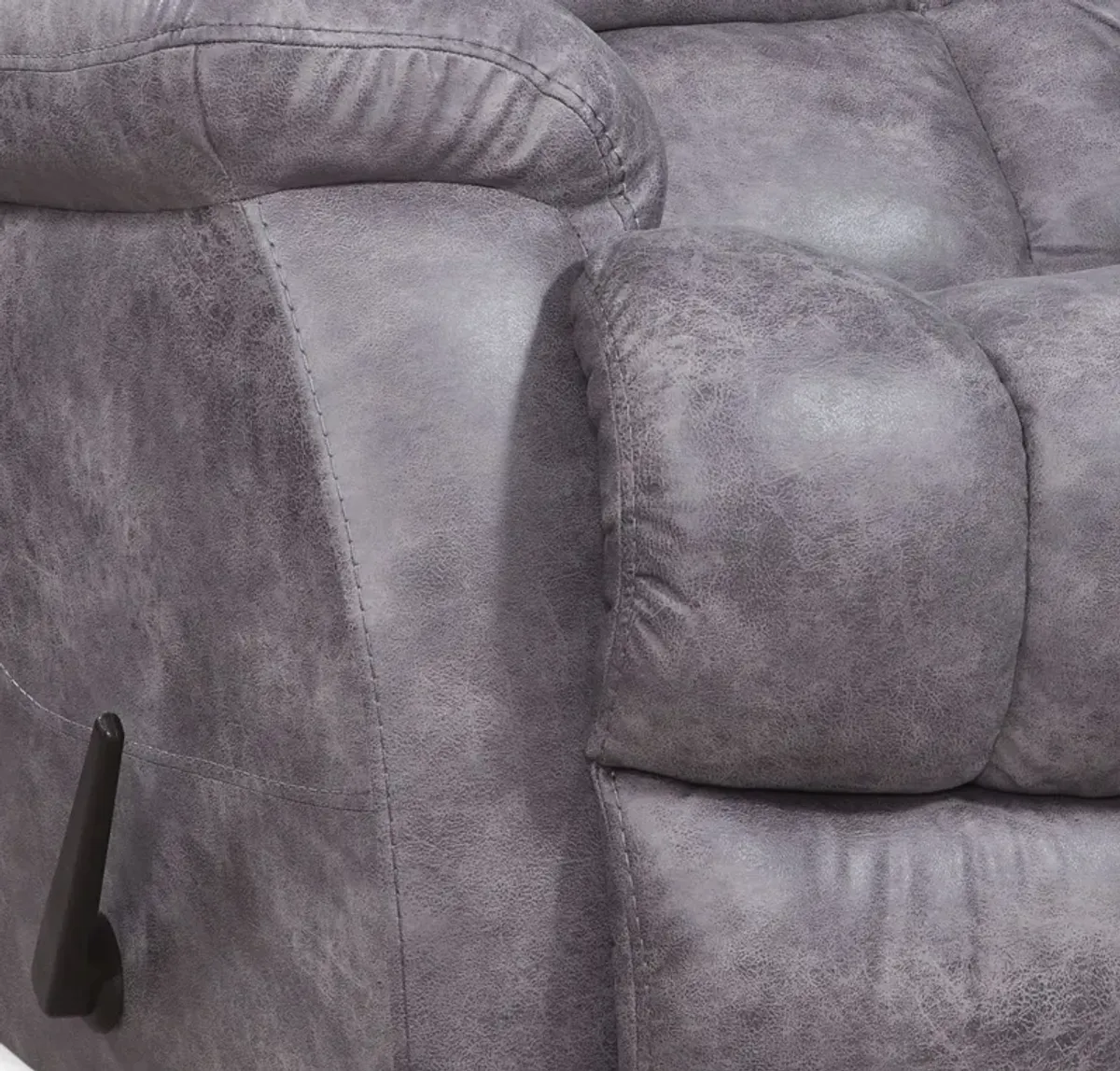 HomeStretch Gray Rocker Recliner